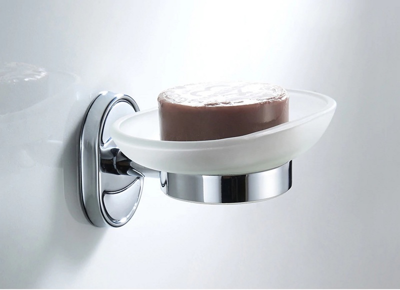 Мыльница навесная стеклянная Ledeme L1902