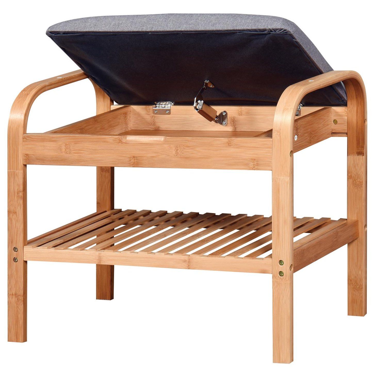 Полка для обуви Halmar ST-12 натуральный/серый, V-CH-ST_12