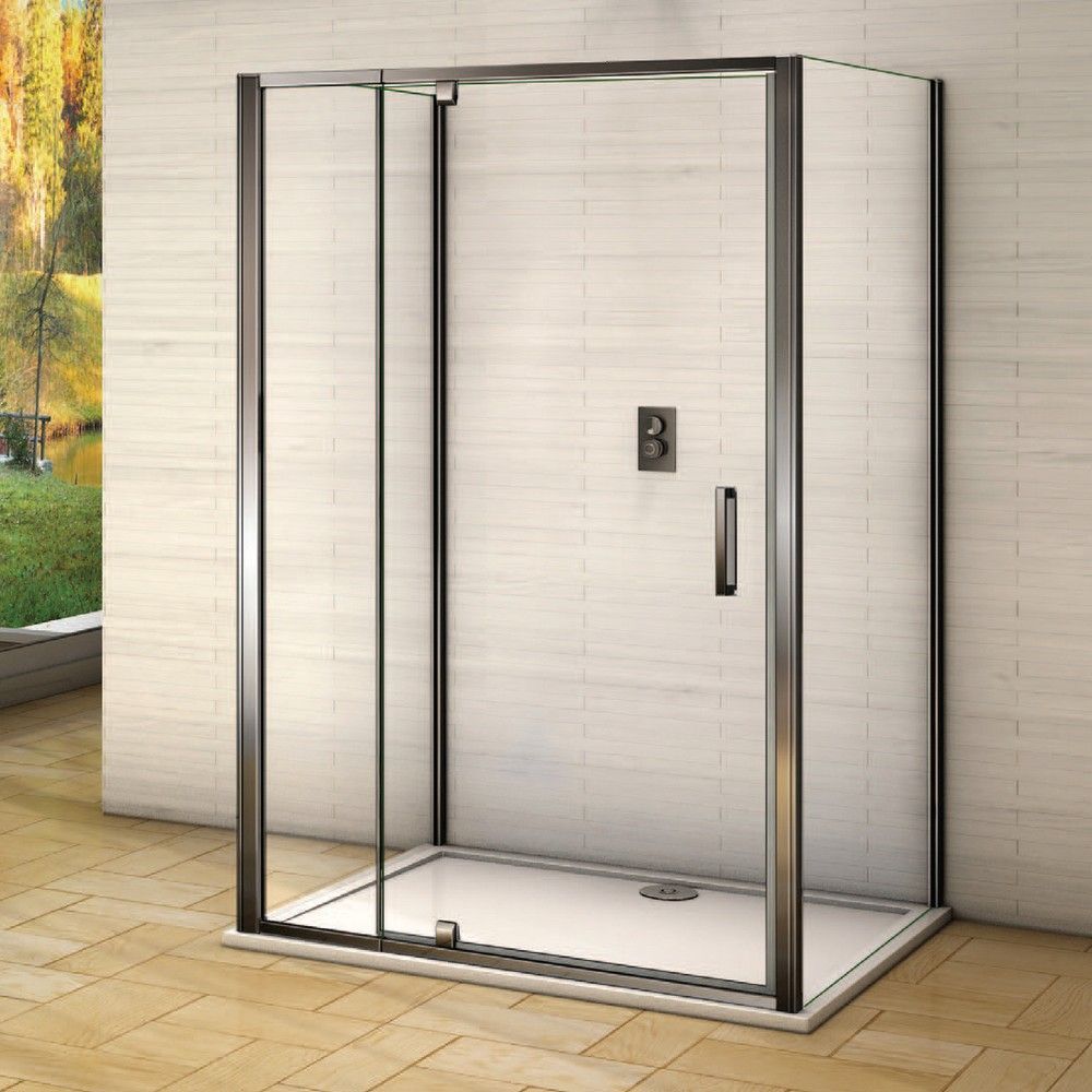 Душевой уголок Good Door Orion WTW-PD+SP+SP-90x90-G-CH