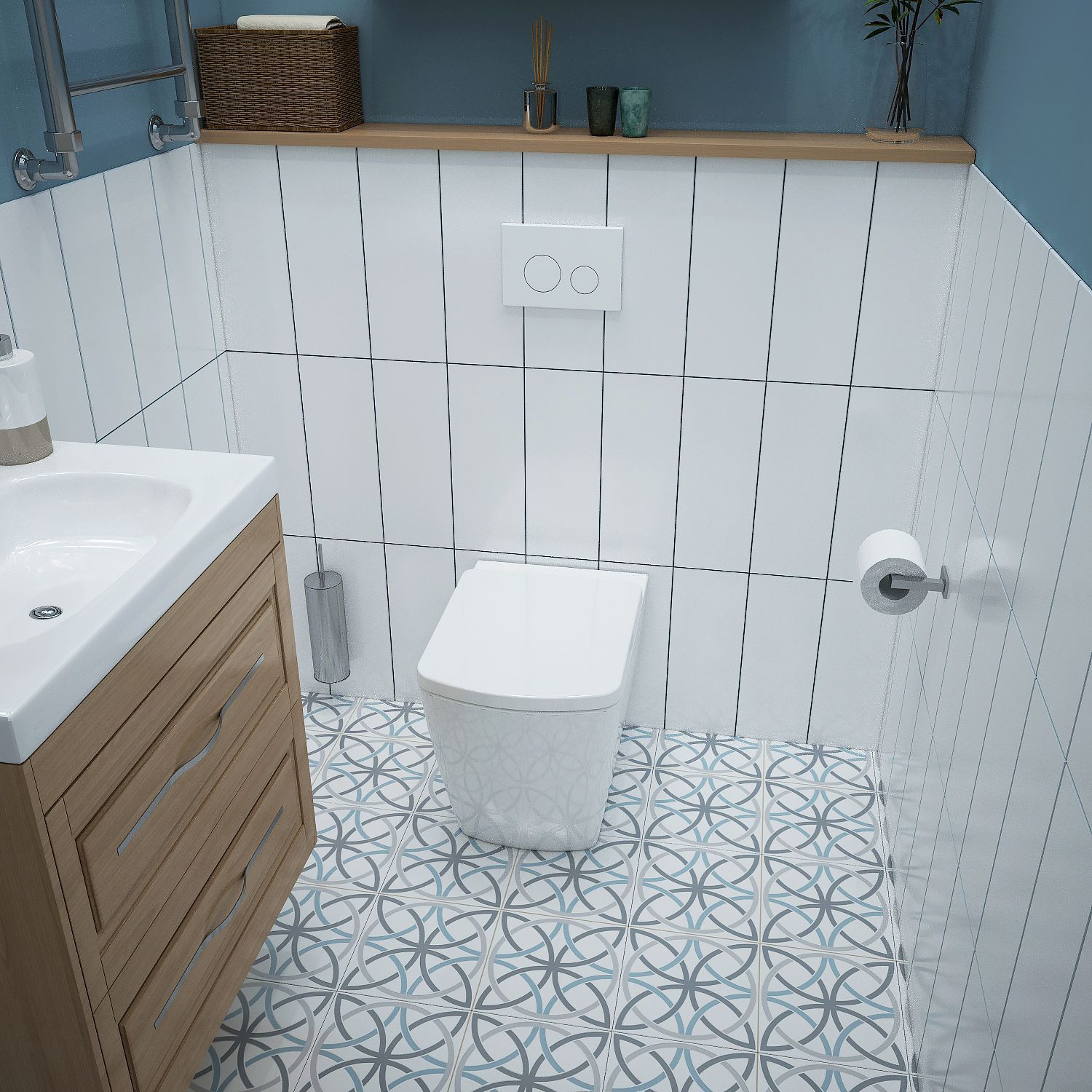 Комплект 4 в 1 Lavinia Boho Relfix Aveo Rimless, 77060263