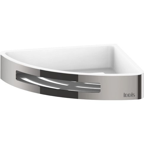 Полка угловая, хром, нержавеющая сталь, Iddis, SHE11SPi44