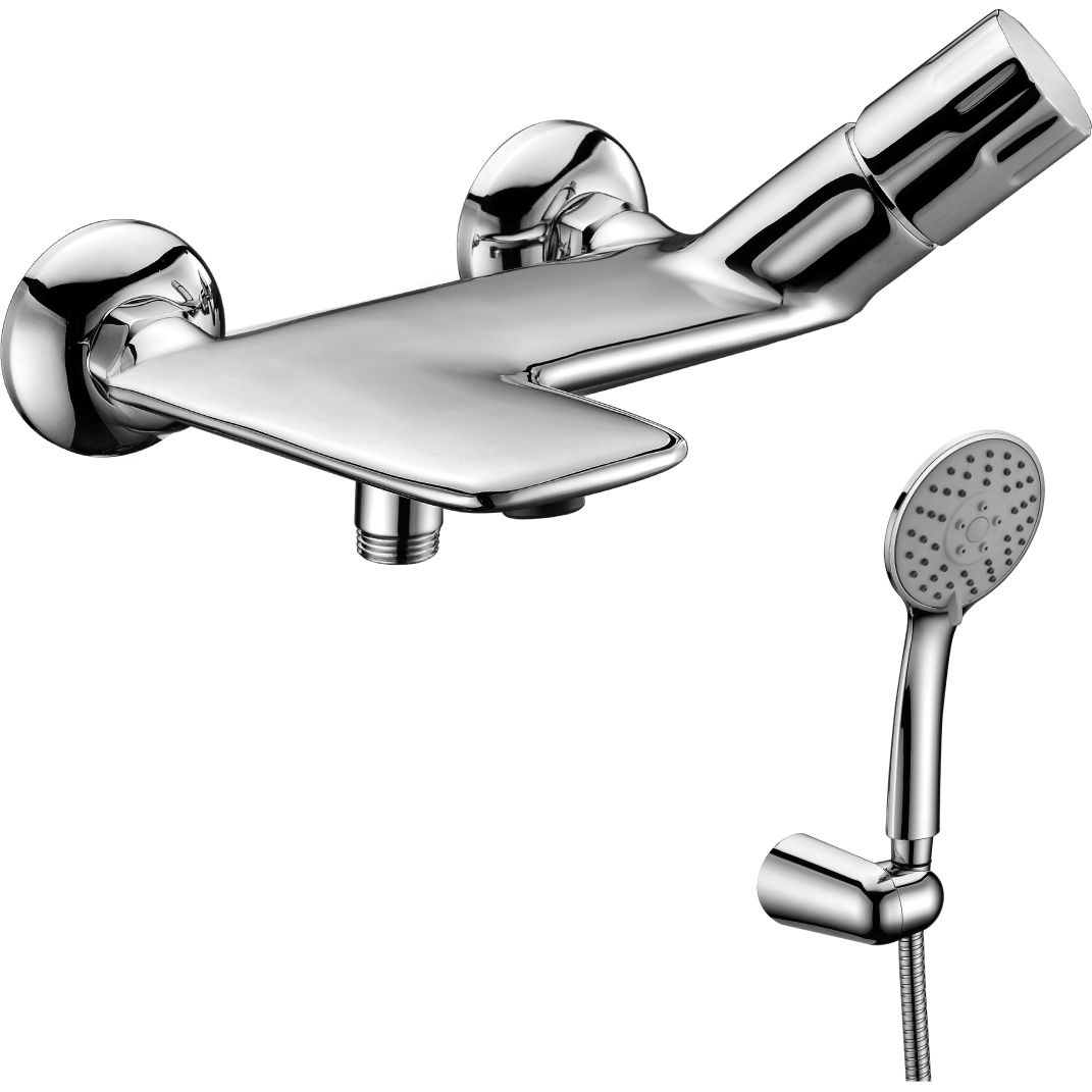 Смеситель для ванны с коротким изливом Lemark Wing, LM5302C