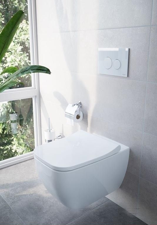 Подвесной унитаз Vitra Shift Rim-ex, 7742B003-0075+191-003-009