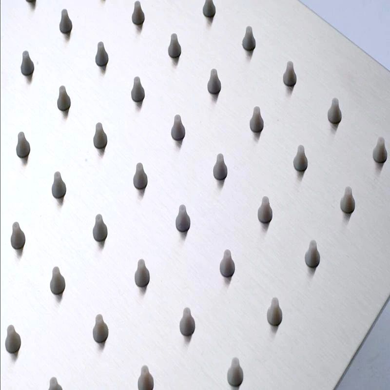 Душевая лейка потолочная 25x25 см сатин Ledeme 70014-25