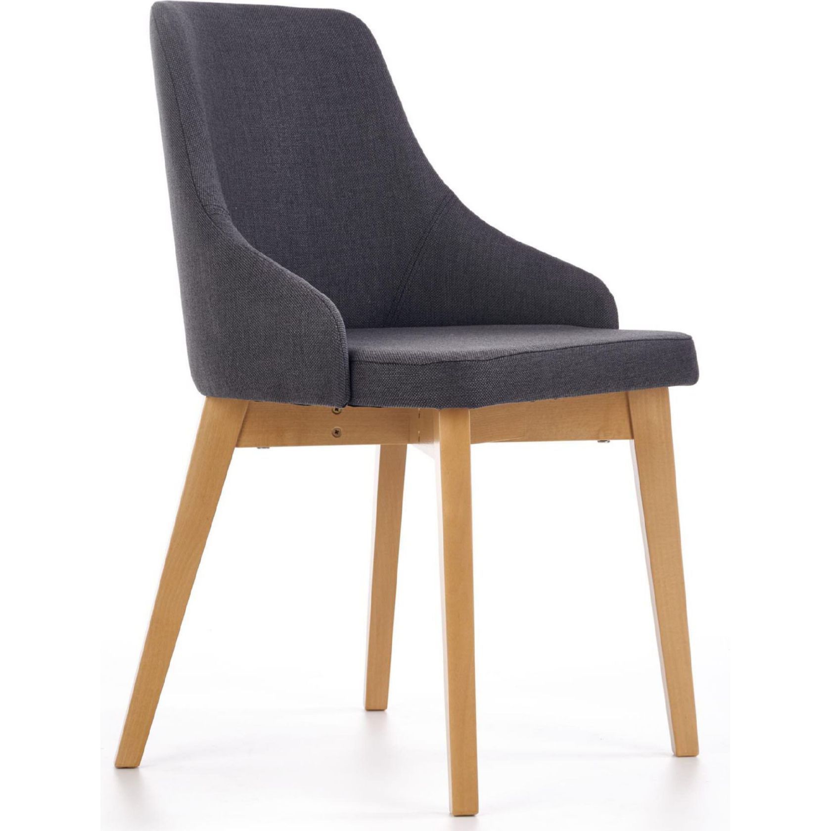 Стул кухонный Halmar Toledo дуб медовый/inari 95, V-PL-N-TOLEDO-D.MIODOWY-INARI95