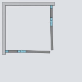 Душевая кабина Radaway Essenza Pro Gold KDD