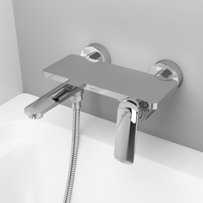 Смеситель для ванны, Iddis Dash, DASSB00i02WA