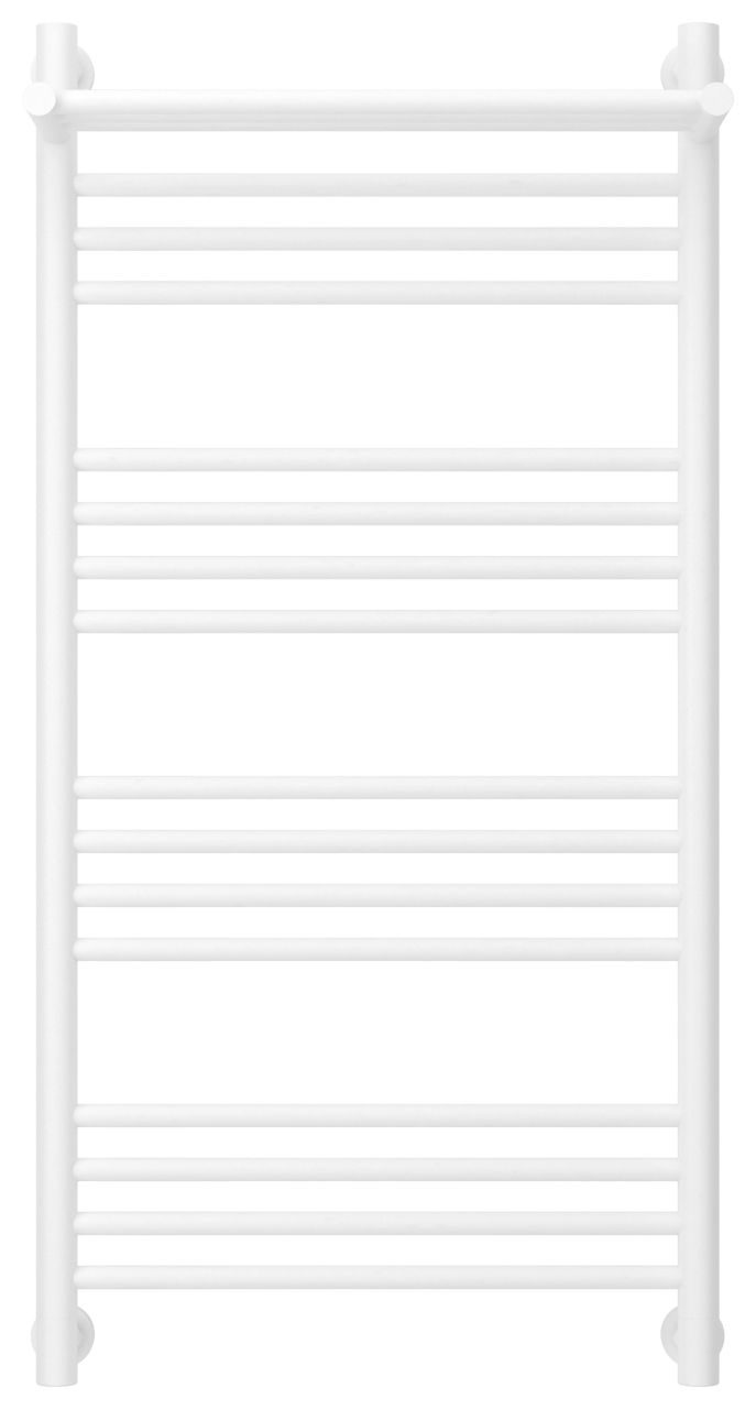 Водяной полотенцесушитель Сунержа Богема с полкой+ 1000x500 матовый белый