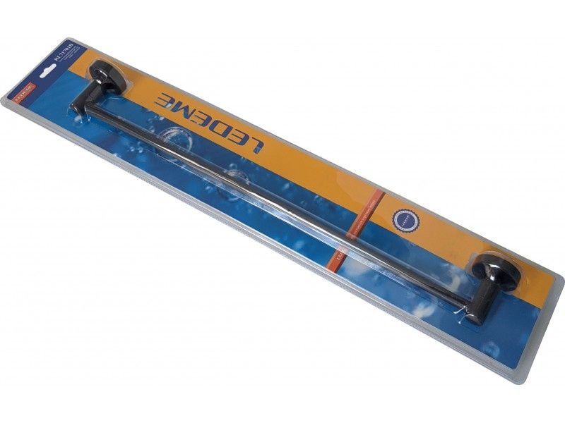 Полотенцедержатель одинарный 60 см (черный) Ledeme L71701B