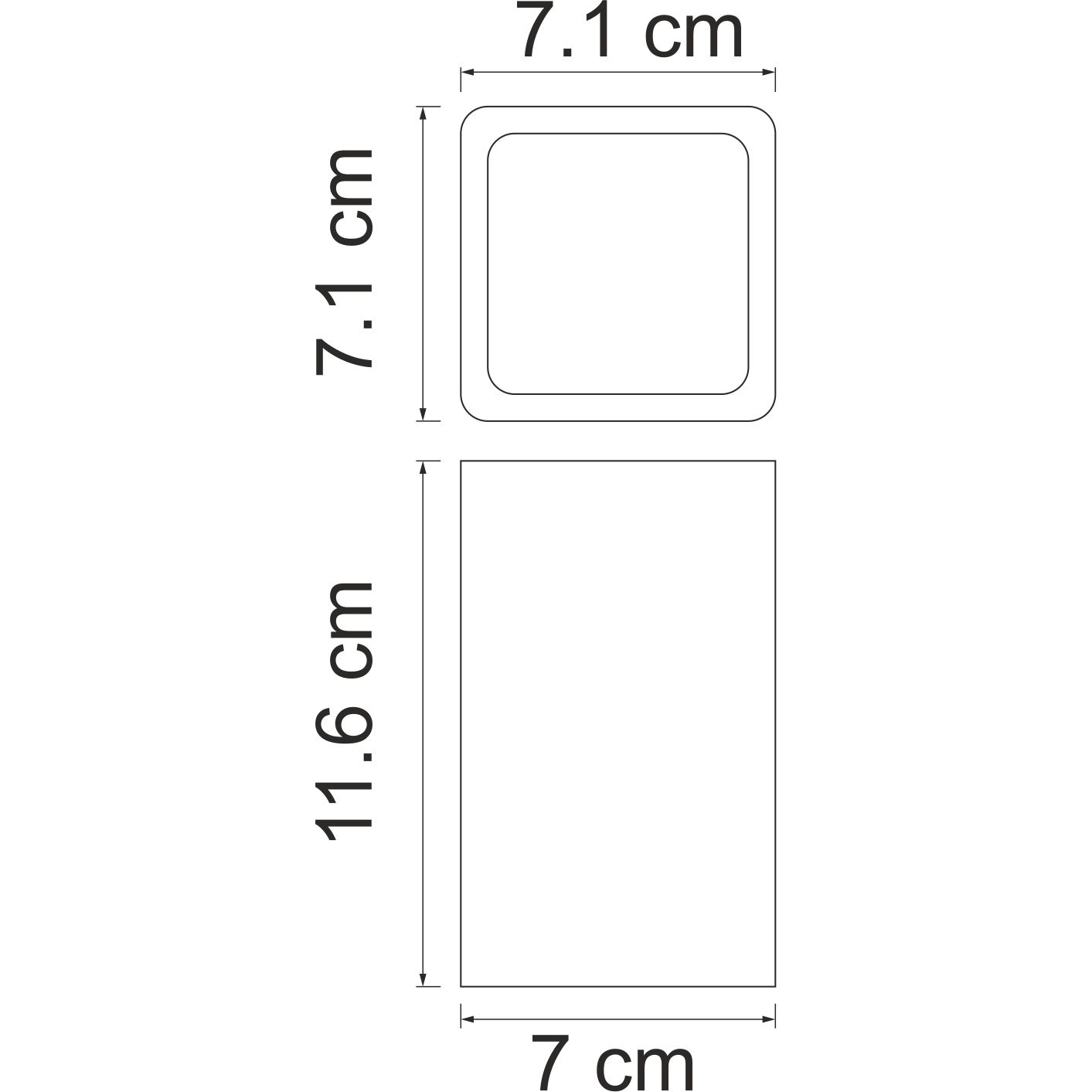 Стакан для зубных щеток WasserKRAFT Oder, K-9628