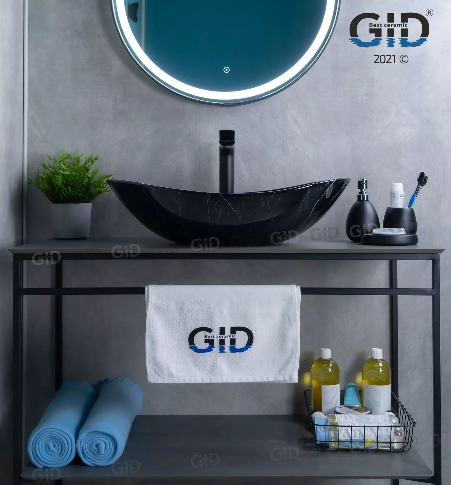 Умывальник Gid BS9811 61x37, 54467