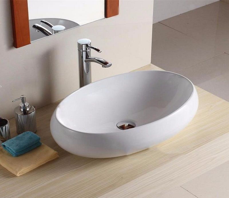 Раковина для ванной Ceramalux 59x41, 9030А