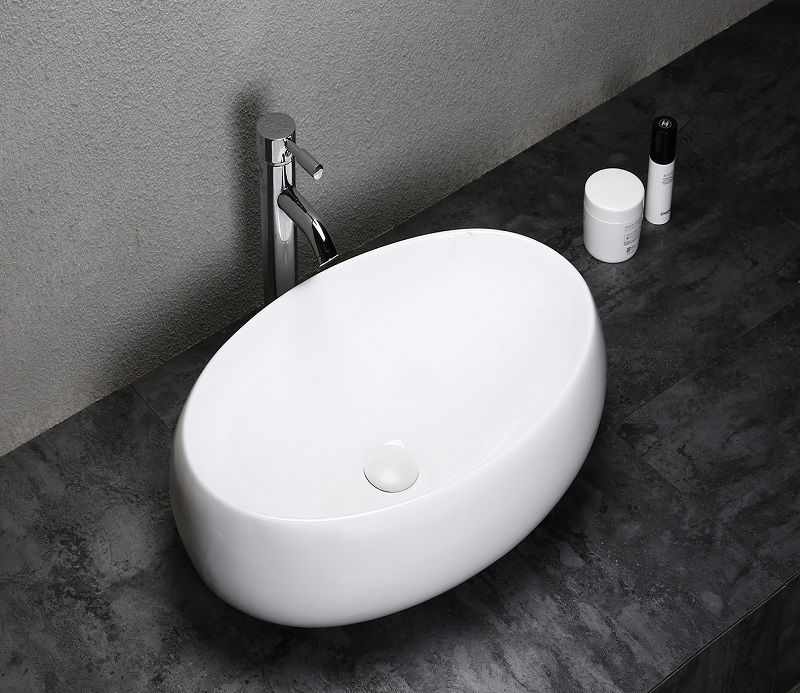 Раковина для ванной Ceramalux 59x41, 9030А