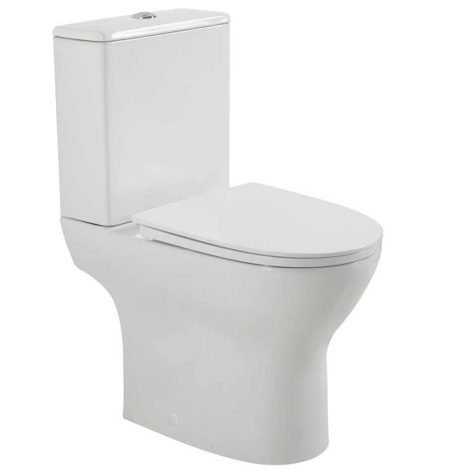 Чаша унитаза безободкового Belbagno Lounge, BB045CPR
