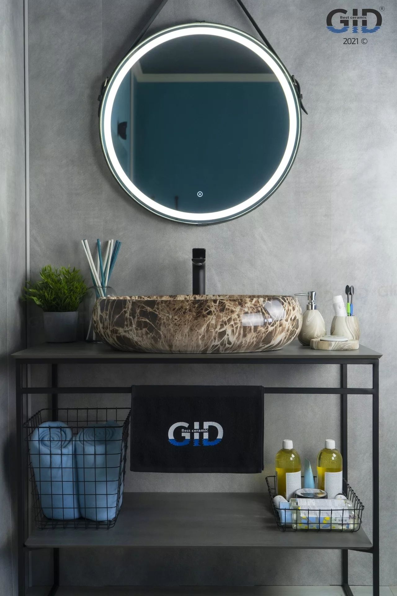 Умывальник Gid MNC168 60x41, 54409