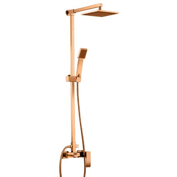 Душевая система с изливом Ahti Kerava Gold, KA403101