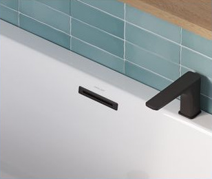 Сифон для ванн Excellent Heaven черный, ARIN.FLOW.BL