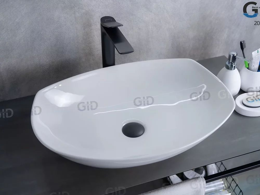 Умывальник Gid N9137 56x40, 51177