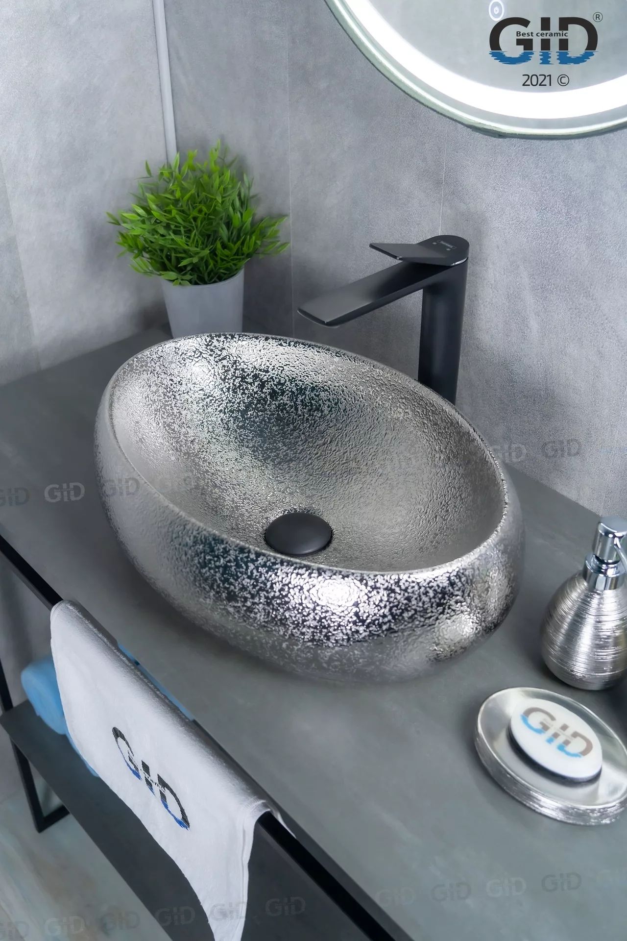 Умывальник Gid 9030S 48x34, 52235