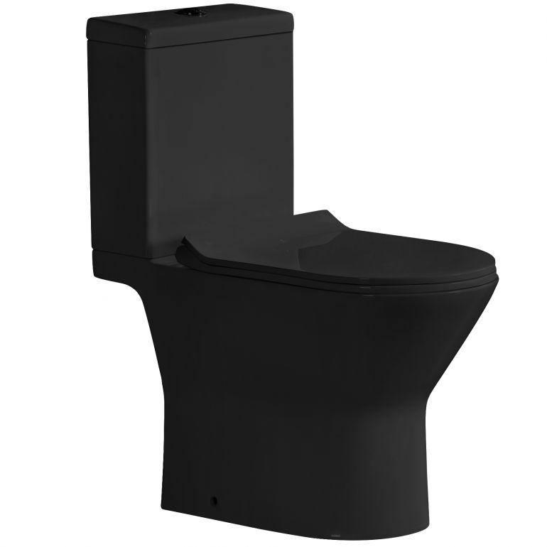 Унитаз напольный безободковый Ceramalux, 9126-18