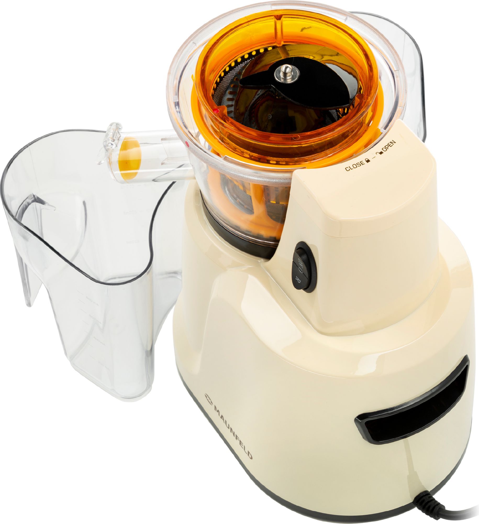 Соковыжималка шнековая Maunfeld бежевый MF-931BG