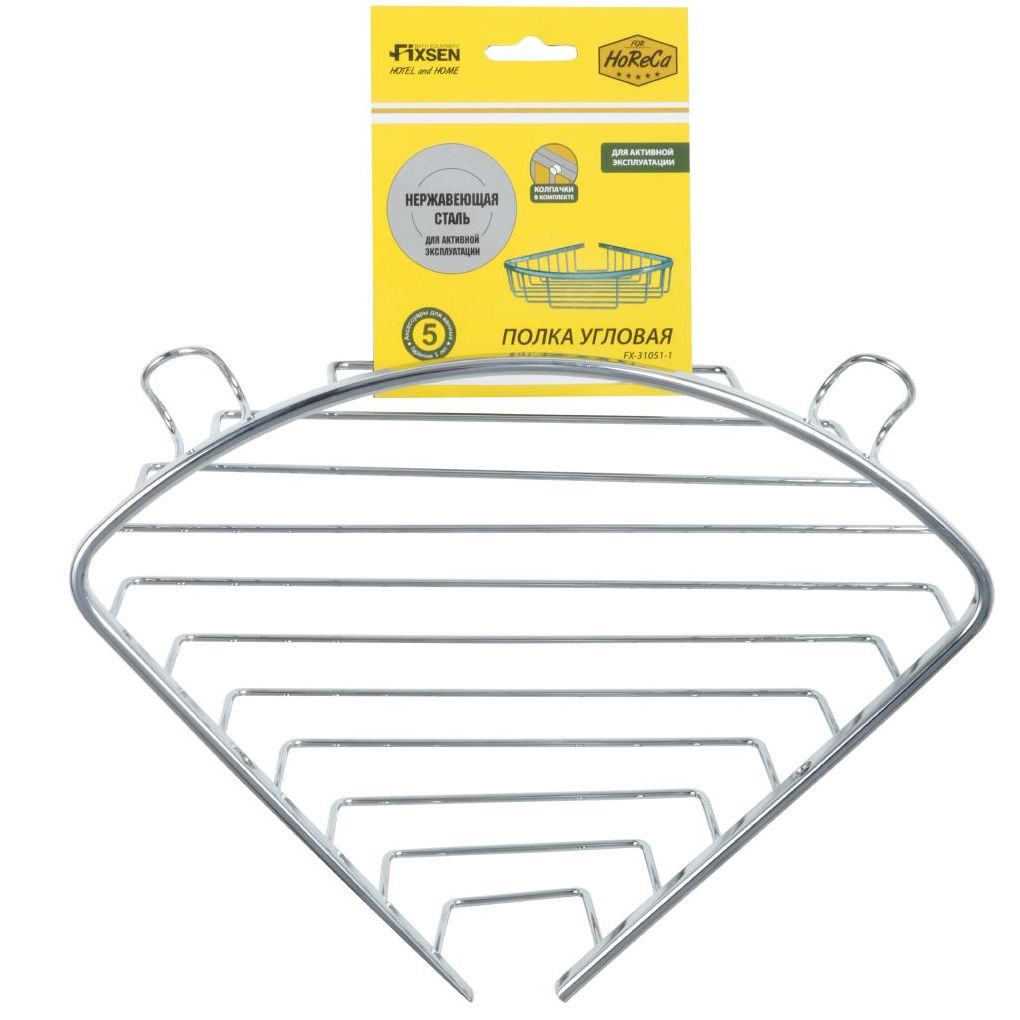 Полка угловая одноэтажная Fixsen Hotel, FX-31051-1