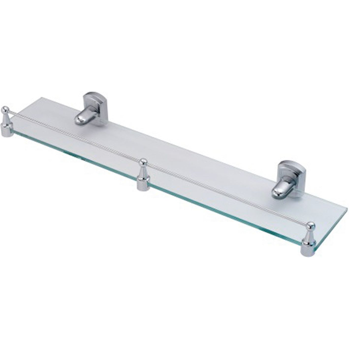 Полка стеклянная с бортиком WasserKRAFT Oder, K-3044