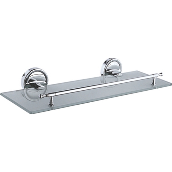 Полка одинарная с ограничителем 42 см Ledeme L3507-5