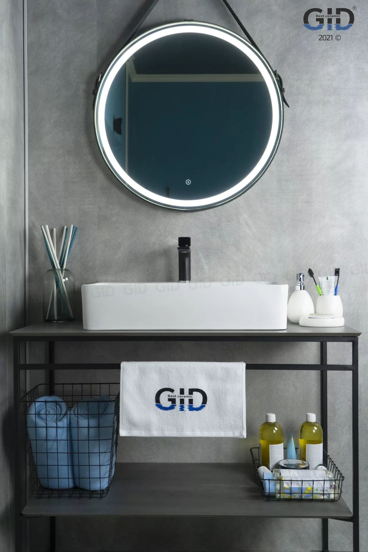 Умывальник Gid N9256 60x42, 51172