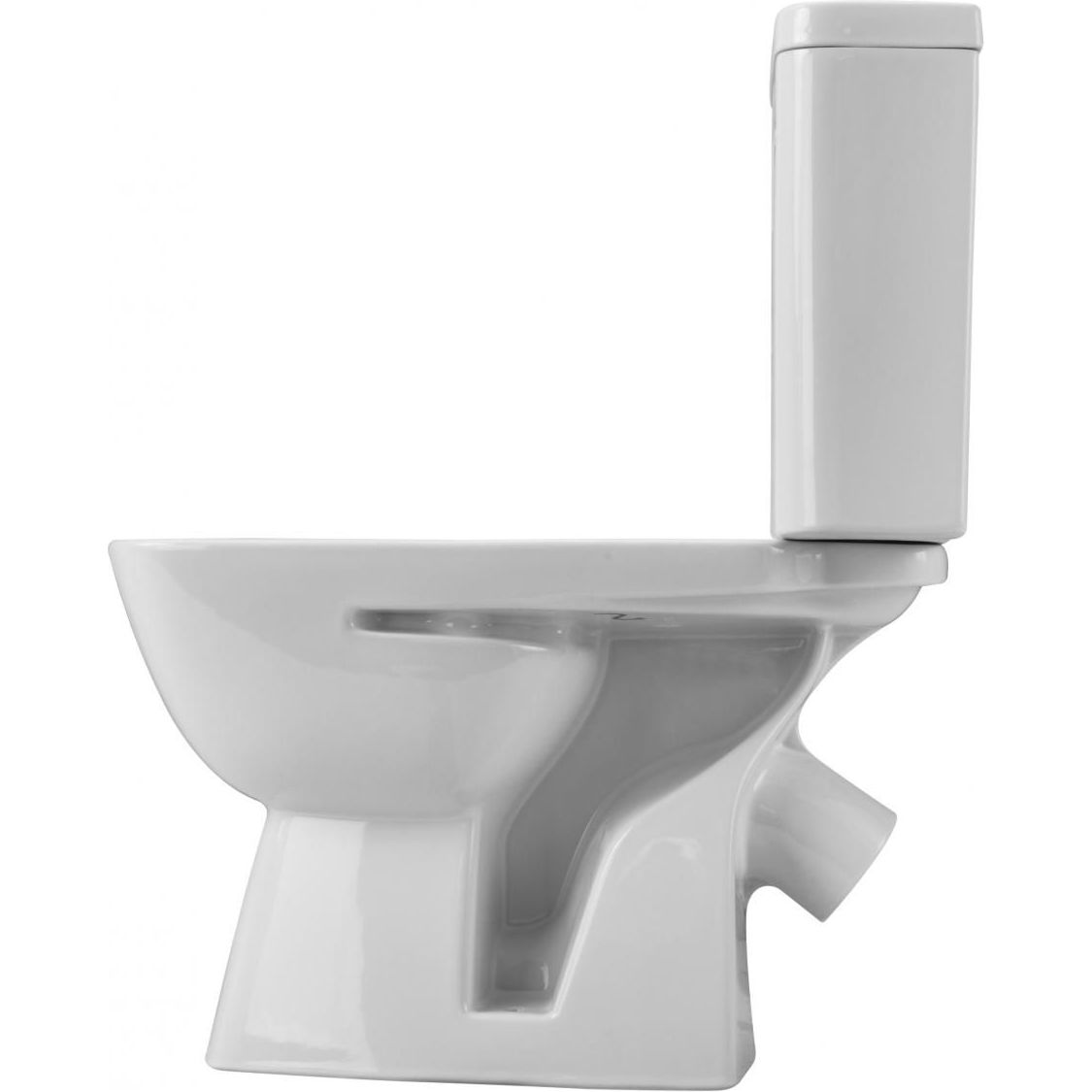 Напольный унитаз Santek Нео Лайт 2 режима, сиденье дюропласт Soft Close, 1.WH30.2.409