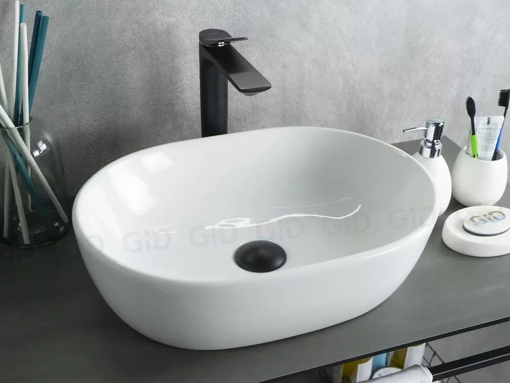 Умывальник Gid N9026B 48x35, 51113