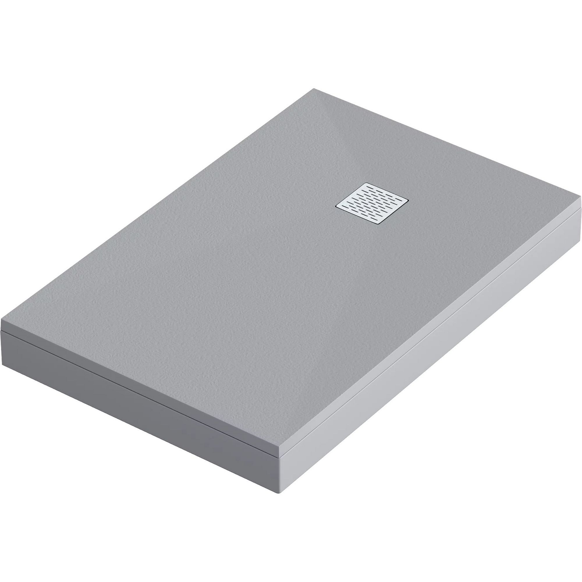 Мраморный душевой поддон Good Door Essentia графит