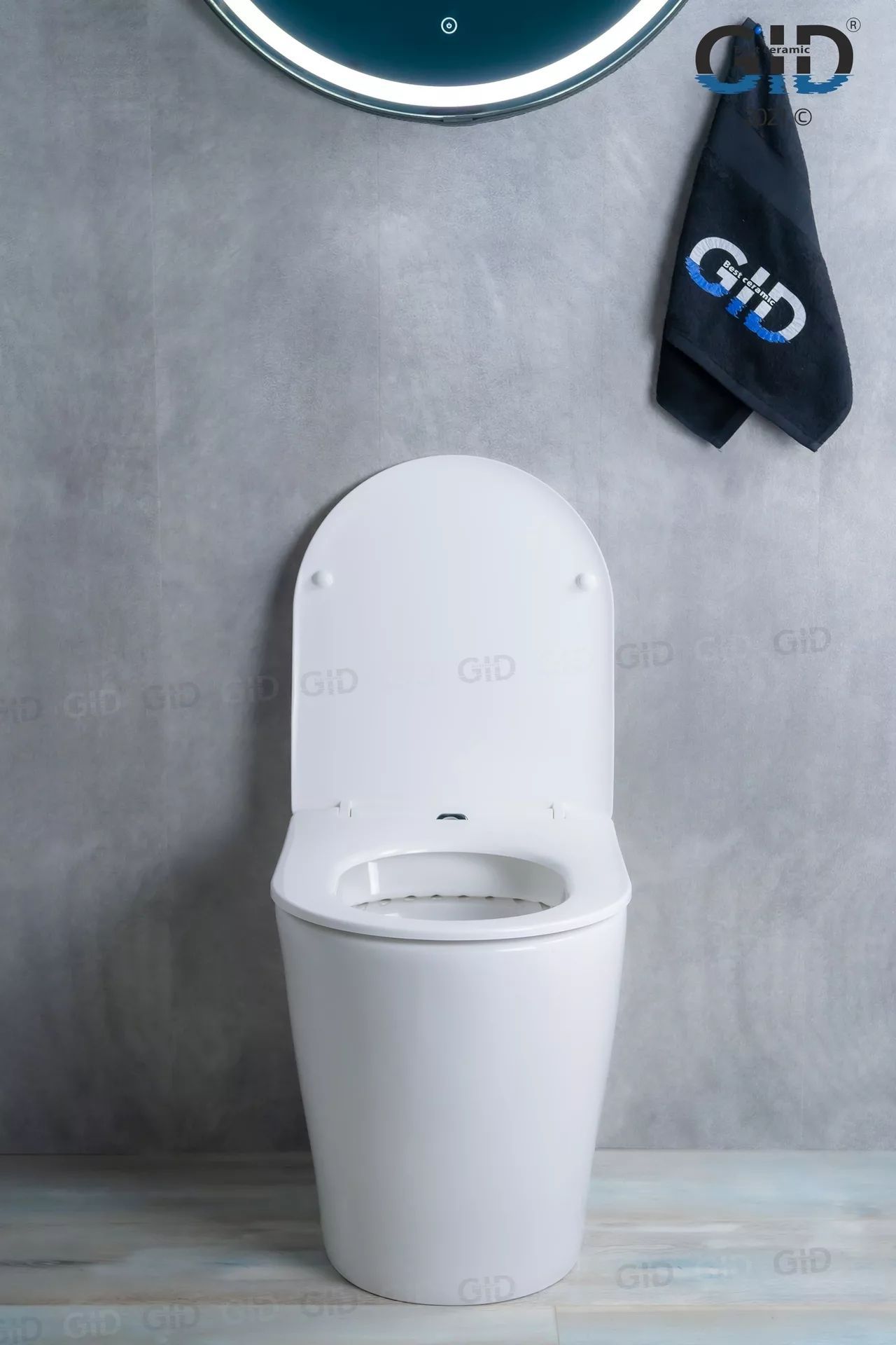 Унитаз приставной Gid TRS-263, 62211Y