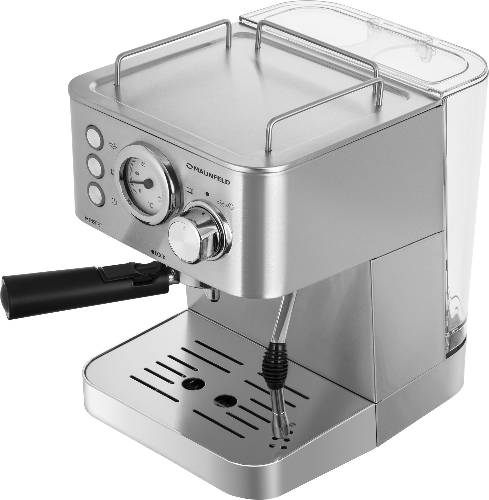 Кофемашина рожкового типа Maunfeld MF-721S PRO