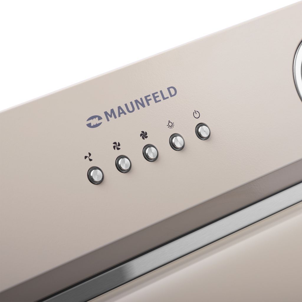 Кухонная вытяжка Maunfeld TRAPEZE 602IG бежевый