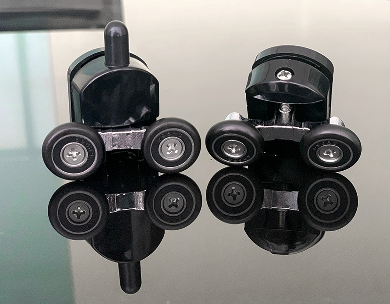 Радиальный душевой уголок Abber Schwarzer Diamant