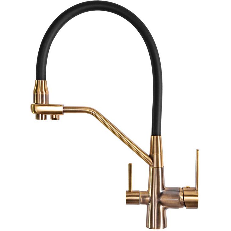 Смеситель для мойки Vivi Felice 1415 Bronzo-Nero