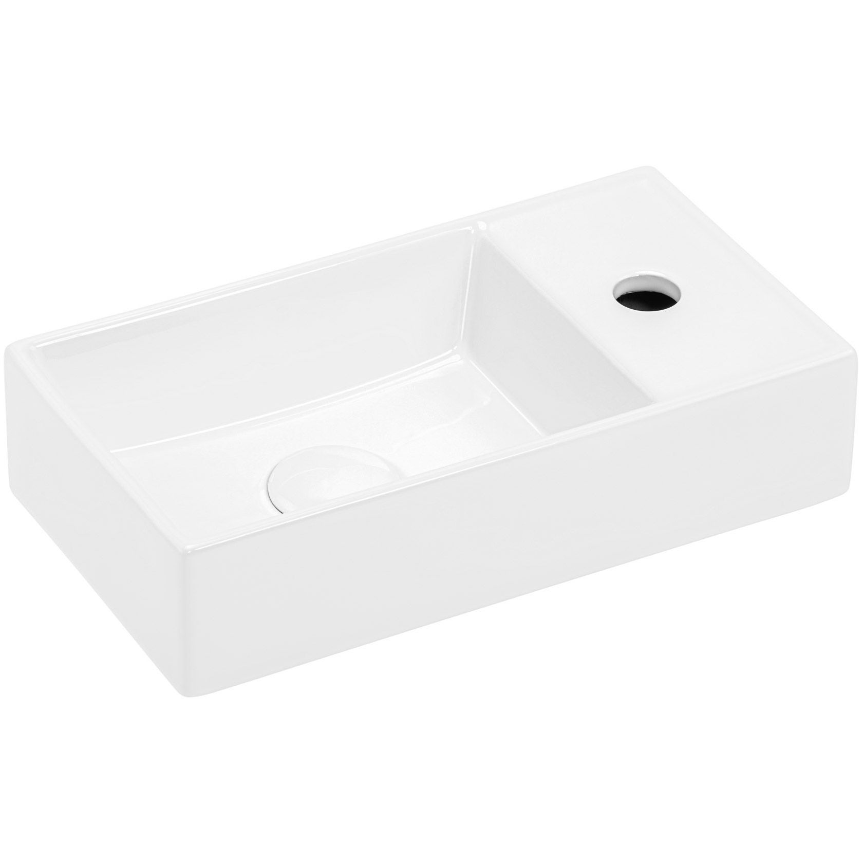 Накладной мебельный умывальник Uptrend Fika 40.5x22, TR41355