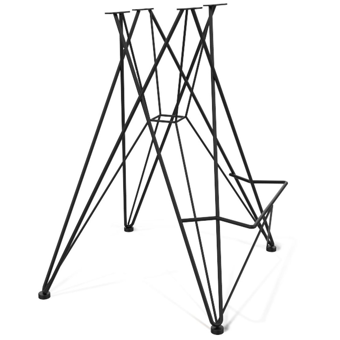 Каркас стула полубарного Sheffilton SHT-S66-1 черный муар, 948716