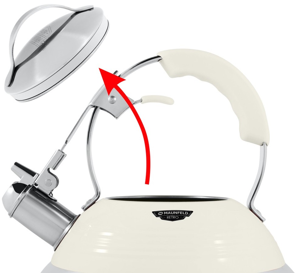 Чайник со свистком Maunfeld MRK-119BG