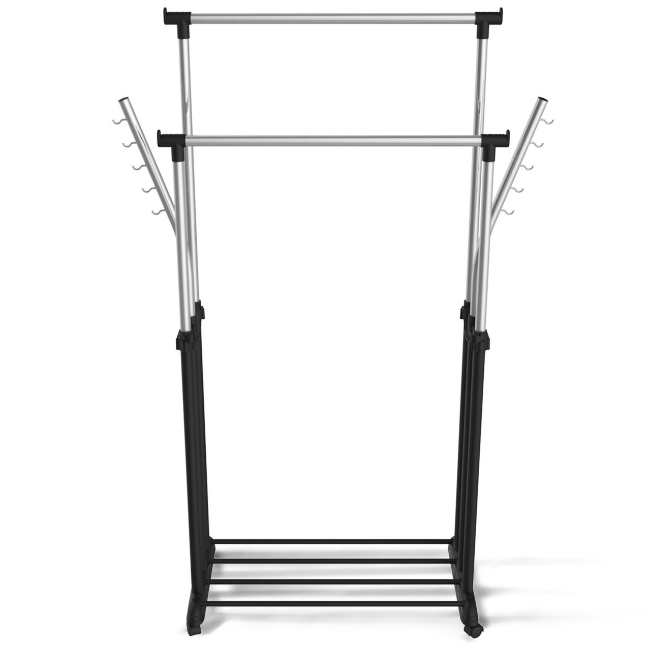 Вешалка Sheffilton SHT-WR7 черный/черный муар/хром лак, 889114