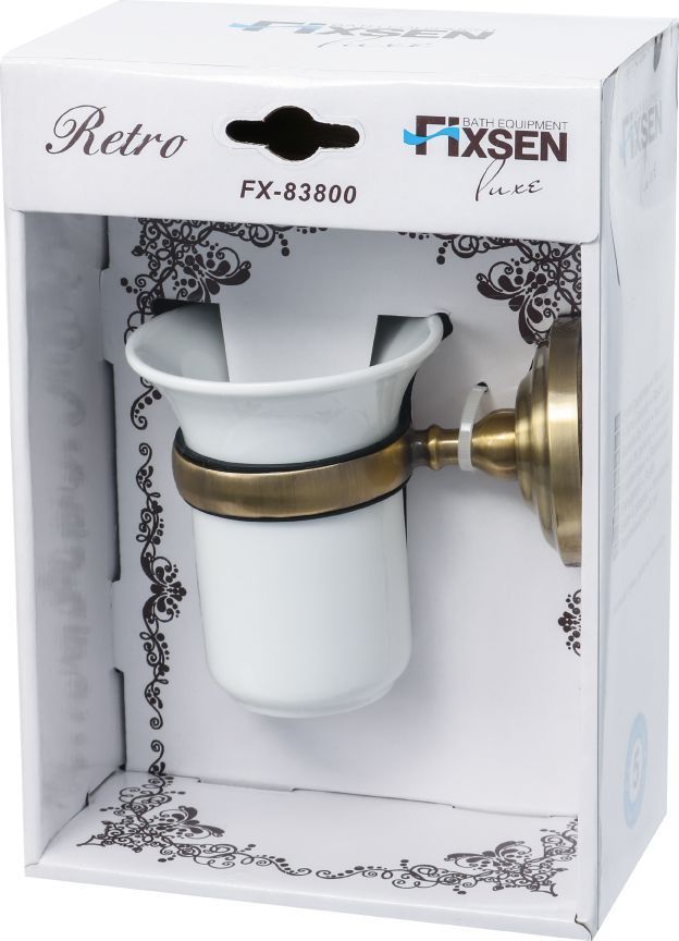 Подстаканник одинарный Fixsen Retro, FX-83806