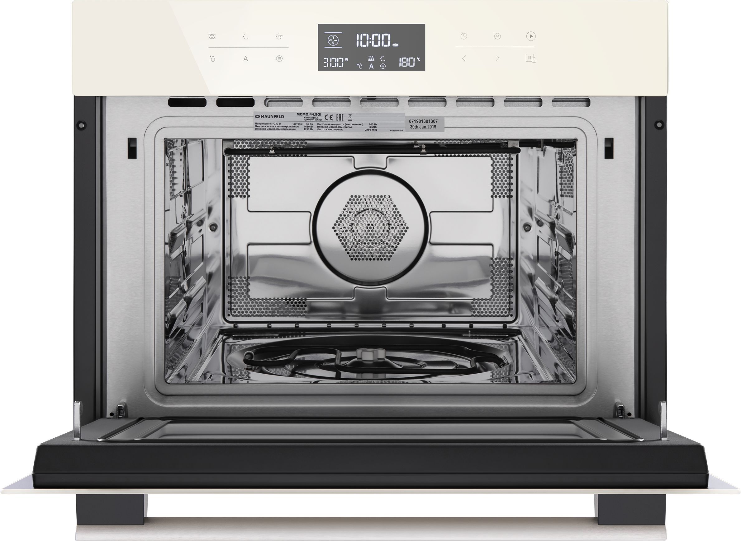 Шкаф духовой электрический с функцией СВЧ Maunfeld, MCMO.44.9GBG