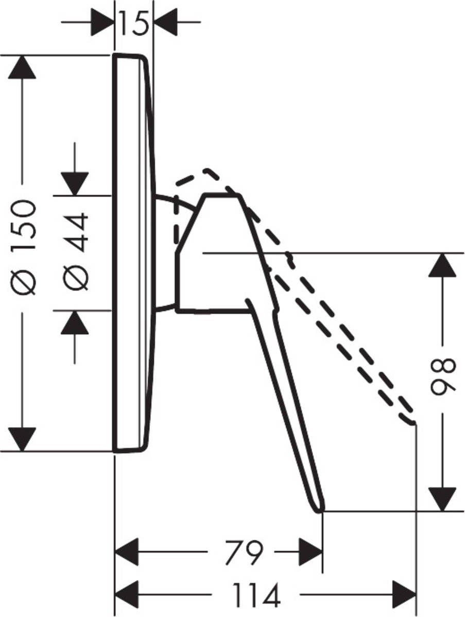 Смеситель для душа Hansgrohe Novus Loop, 71365000