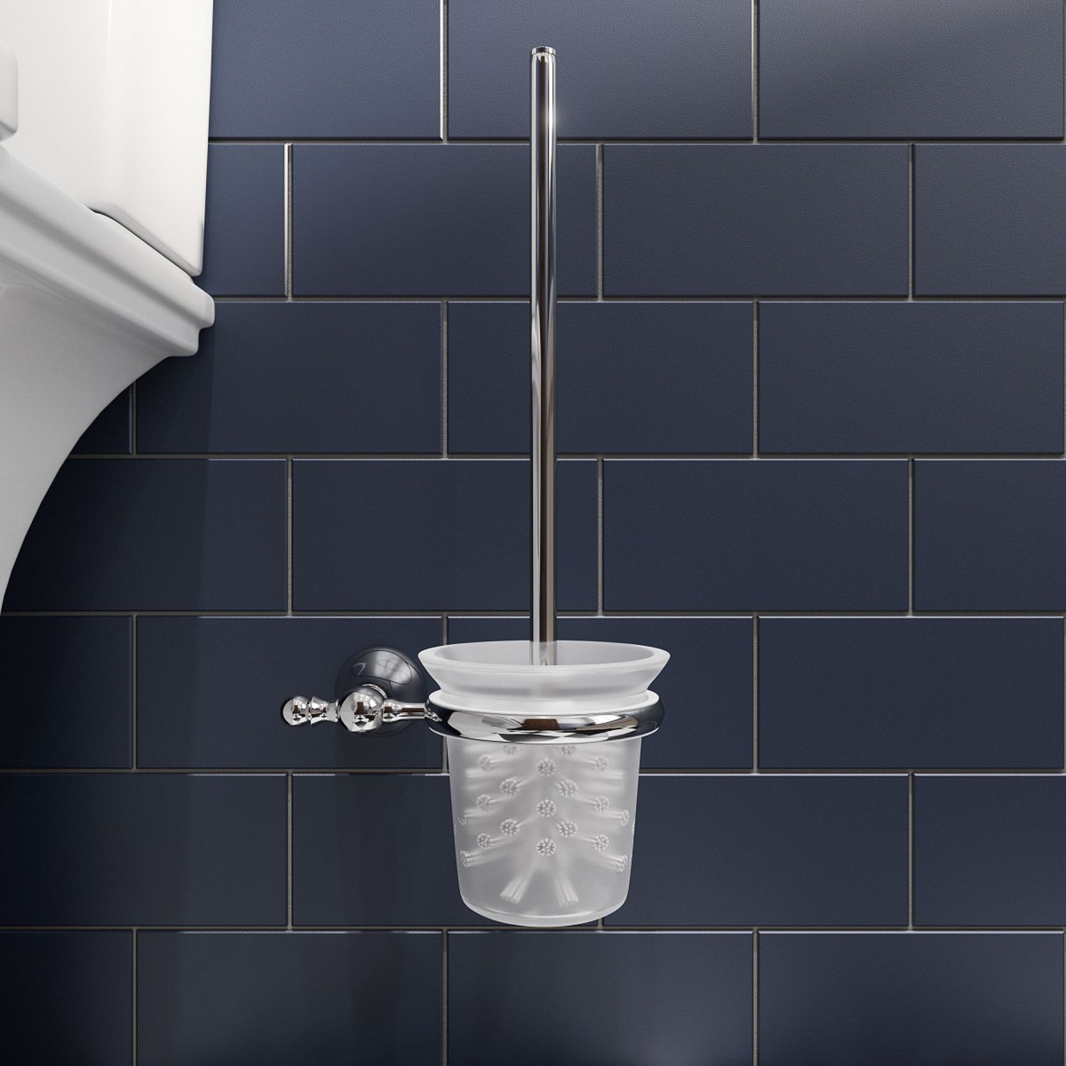 Ерш, матовое стекло, сплав металлов, Iddis Retro, RETSSG0i47