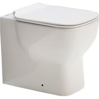 Унитаз приставной безободковый Belbagno Vaso, BB127CB