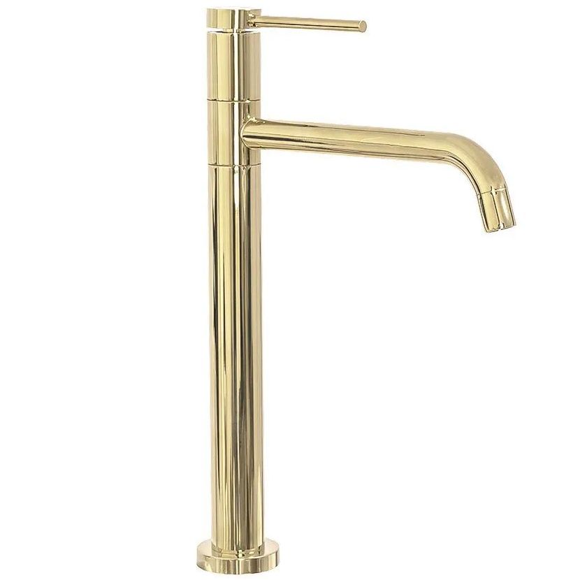 Смеситель для умывальника Rea Lugano L.Gold, REA-B5002