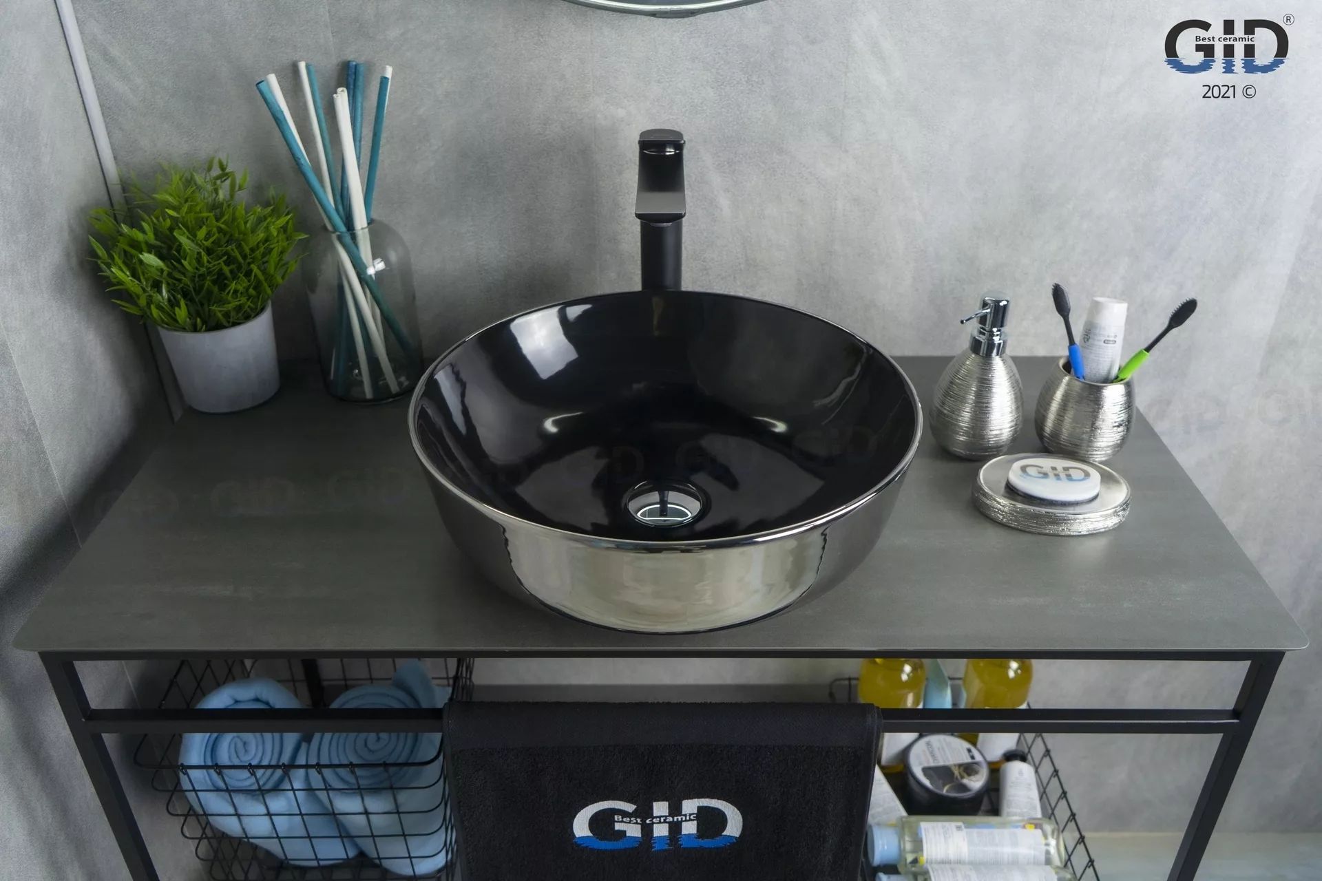 Умывальник Gid NC411 41.5x41.5, 52213
