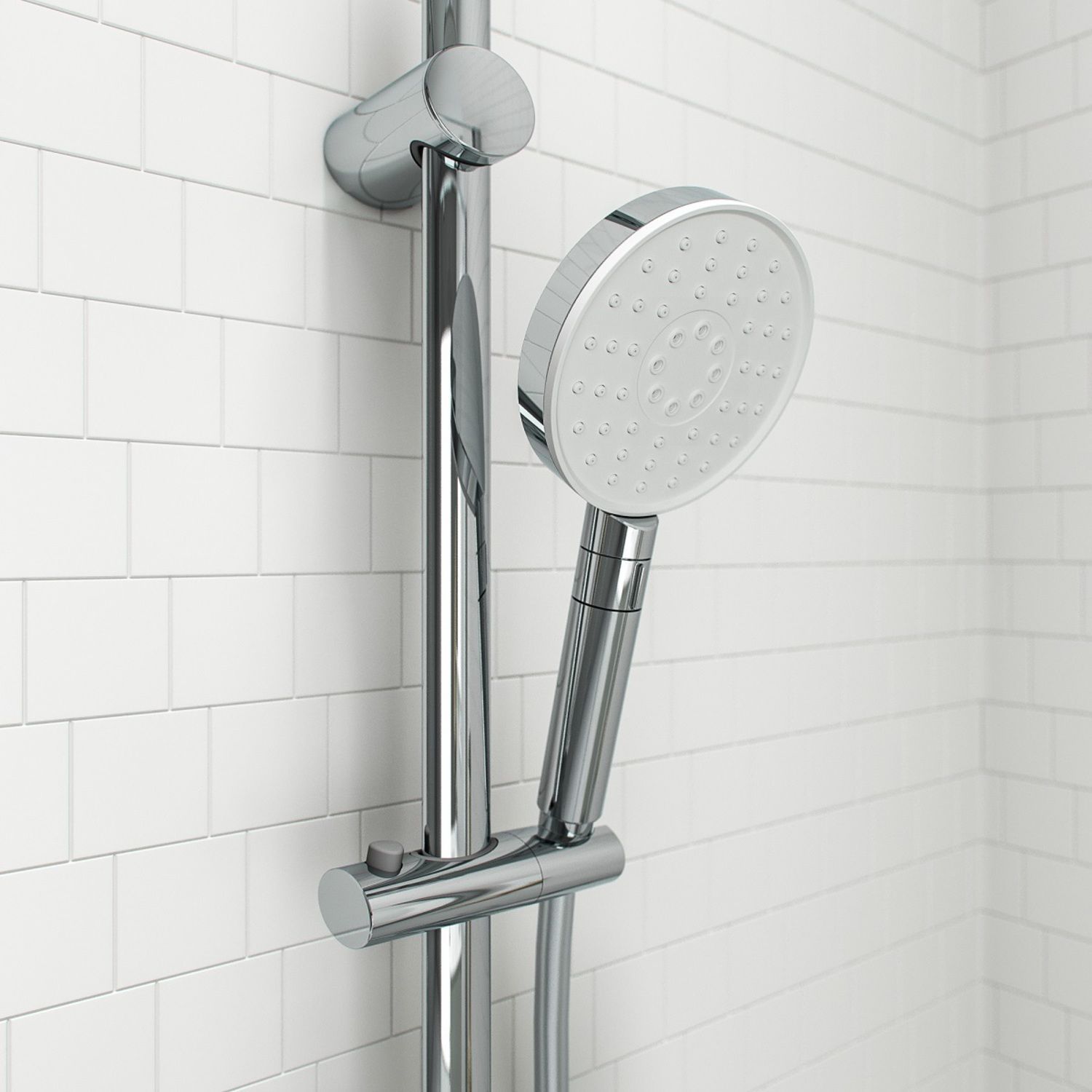 Душевой гарнитур с верхней лейкой, Iddis Swipe, SWI3F97i76