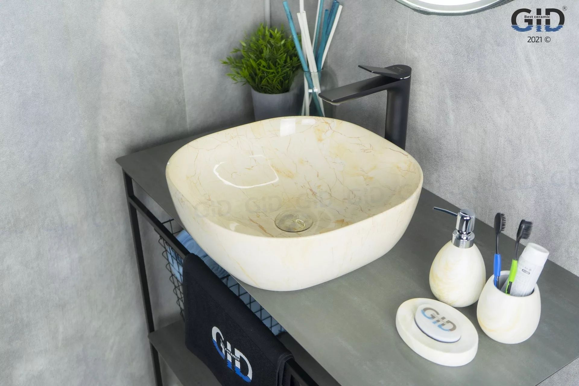 Умывальник Gid MNC542 42.5x42.5, 54446